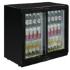 Polar Serie G Barkühlschrank mit 2 Schiebetüren 198L