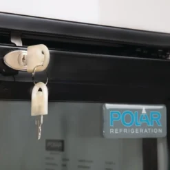 Polar Serie G Barkühlschrank mit 2 Klapptüren 198L