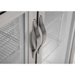 Polar Serie G Edelstahl Barkühlschrank mit 2 Klapptüren 208L
