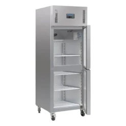Polar Serie G Gefrierschrank Edelstahl mit 2 Türen 600L