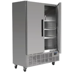 Polar Serie G Slimline Gefrierschrank Edelstahl 960L