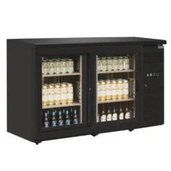 Polar Serie U 2-türiger Barkühlschrank 350L