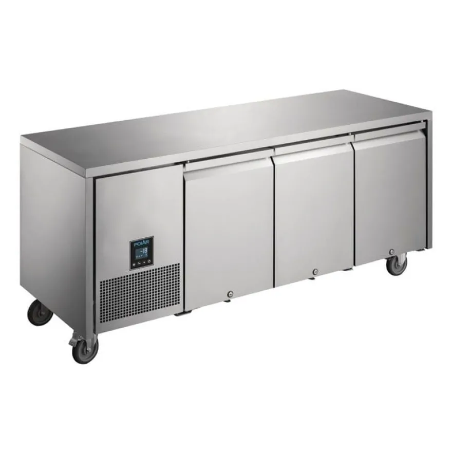 Polar U-Serie dreitürige Gefriertheke 420L