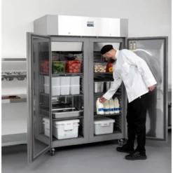 Polar U-Serie Gastro Kühlschrank 1400 Liter, hohe Energieeffizienz