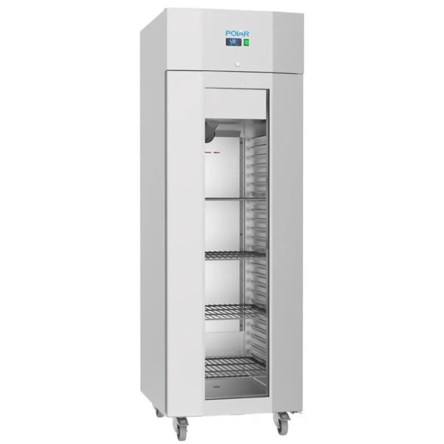 Polar U-Serie Gastro Kühlschrank 700 Liter mit Glastür, hohe Energieeffizienz