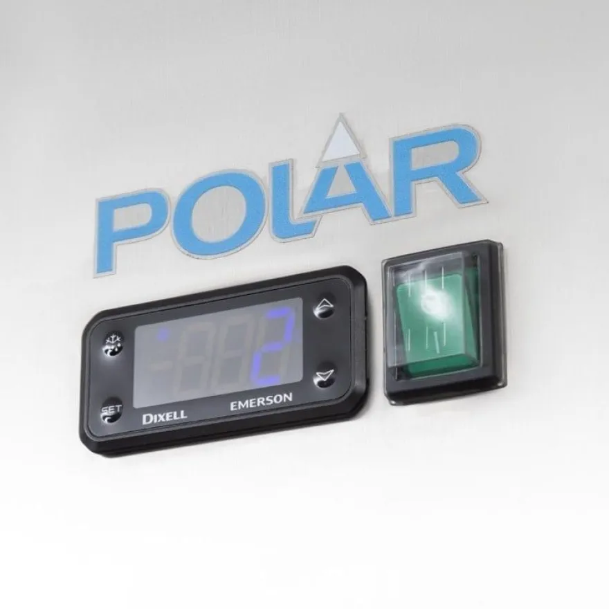 Polar U-Serie Gastro Kühlschrank 700 Liter, hohe Energieeffizienz