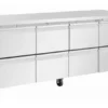 Polar U-Serie Kühltisch 8 Schubladen 616 Liter auf Rollen