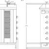 Potis Dönergrill / Gyrosgrill Erdgas G3 - achteckige Fettwanne
