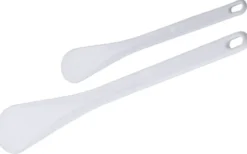 Rührspatel aus weißem Exoglas, Länge 50 cm, Breite 8,5 cm