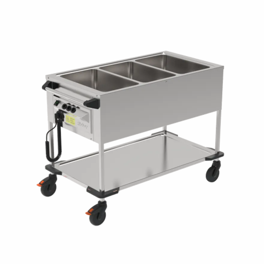 Rieber Bain-Marie-Wagen 3x GN1/1