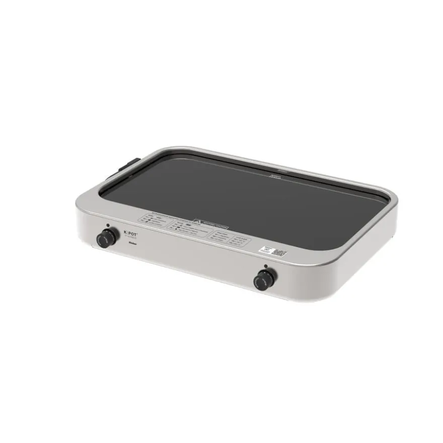 Rieber Cerankochfeld K-POT 1/1-ck-2200-2Z silber