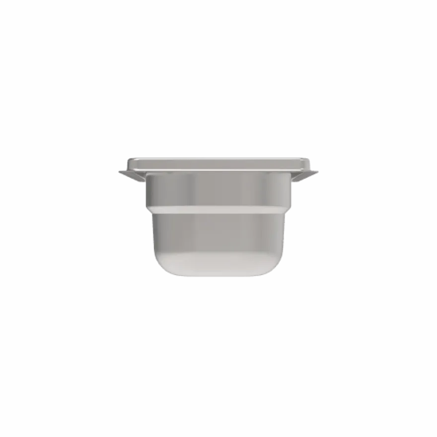 Rieber Edelstahl GN-Behälter GN 1/9 - 65 mm, Inhalt: 0,5 Liter, Mod. 19 065