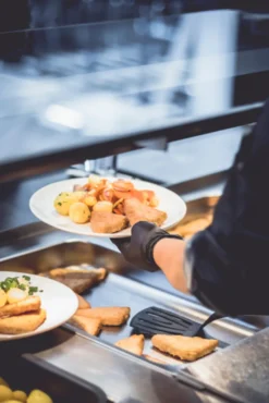 Rieber Edelstahl GN-Behälter GN 2/1 - 40 mm, Inhalt: 10 Liter, Mod. 21 040