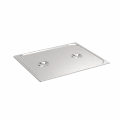 Rieber Edelstahl GN-Deckel GN 2/1 Standard mit Griffmulde, Mod. 211
