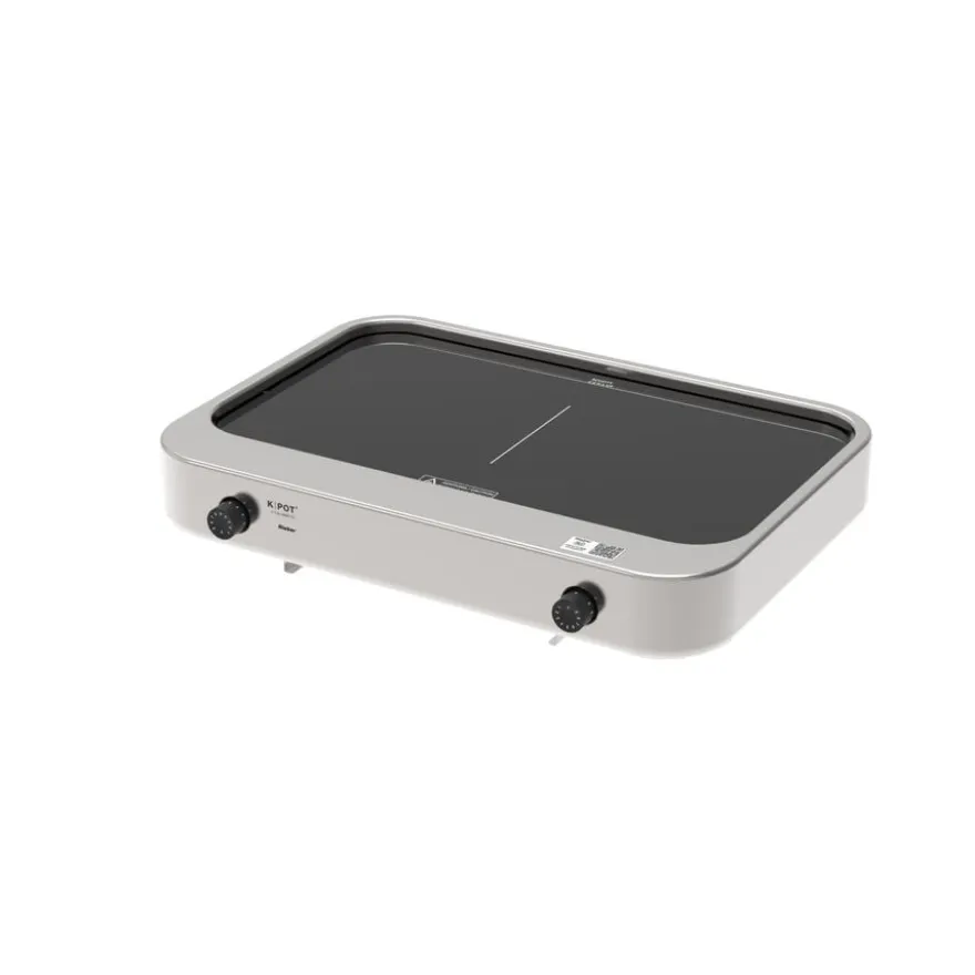 Rieber Induktionskochfeld K-POT 1/1-ik-3600-2Z silber