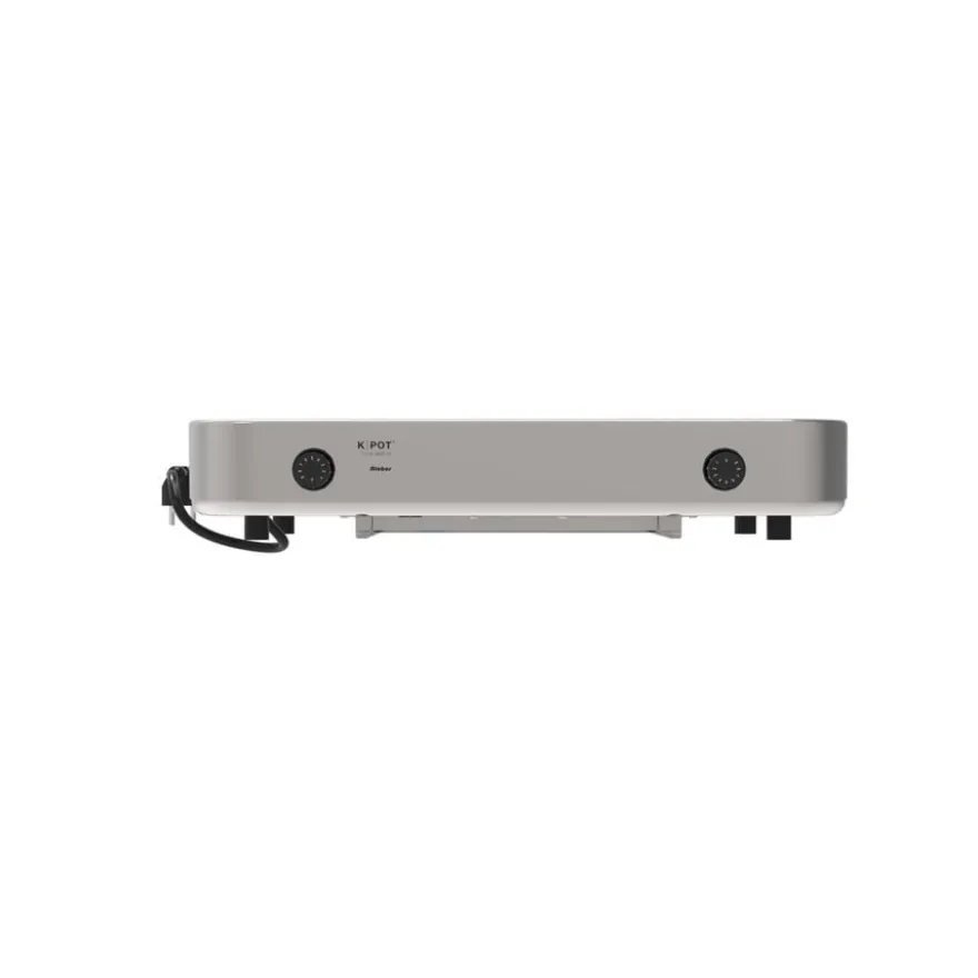 Rieber Induktionskochfeld K-POT 1/1-ik-3600-2Z silber