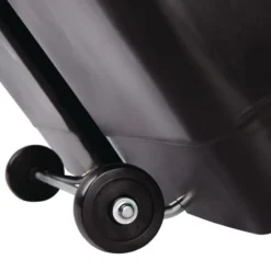 Rubbermaid Slim Jim Front Step Pedaleimer schwarz 90L