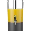 Saftspender, 8 l UNIQ, HENDI, designed by Robert Bronwasser, 8L, Schwarz, 318x216x(H)532mm