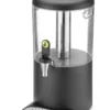 Saftspender, 4 l UNIQ, HENDI, designed by Robert Bronwasser, 4L, Schwarz, 315x211x(H)431mm