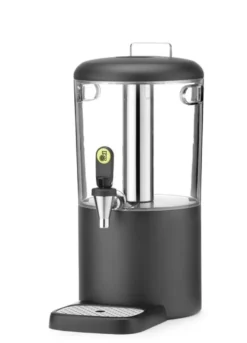 Saftspender, 4 l UNIQ, HENDI, designed by Robert Bronwasser, 4L, Schwarz, 315x211x(H)431mm