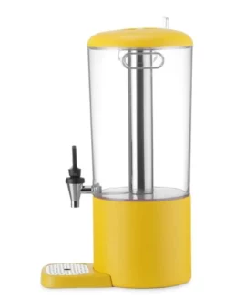 Saftspender, 8 l UNIQ, HENDI, designed by Robert Bronwasser, 8L, Gelb, 318x216x(H)532mm