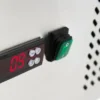 Saladette ECO 900 mit 2 Türen und Glasaufsatz