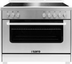 SARO Induktionsherd +Elektrobackofen TS95IND61X silber