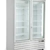 SARO Kühlschrank mit 2 Glastüren, weiß, Modell G 885