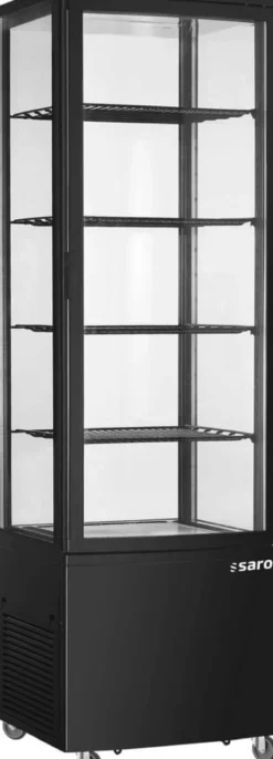SARO Kühlvitrine, 235 Liter SVEN schwarz