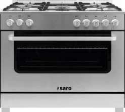 SARO Multifunktionsherd Gas/Elektro TS95C61LX