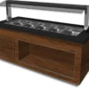 SARO Salatbar Premium Line SB-K200 braun/schwarz