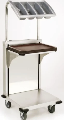 SARO Tablettspender 304er Edelstahl+Besteckkasten TAB2