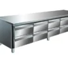 SARO Unterbaukühltisch mit 4x2 Schubladen, Modell UGN 4180 TN