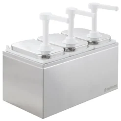Saucenspender - 3x 3 Liter - Dosierpumpe PP