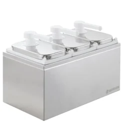 Saucenspender - 3x 3 Liter - Dosierpumpe PP