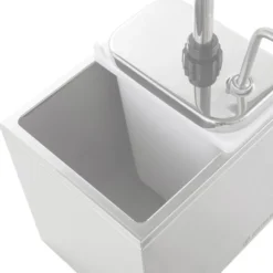 Saucenspender - 2 x 2 Liter - Dosierpumpe Edelstahl