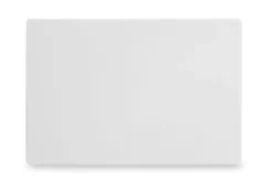 Schneidbrett 45 x 30 x 1,3 cm - HDPE weiß
