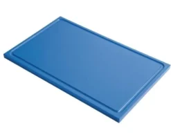 Schneidebrett mit Saftrille Gastro-M GN 1/1 blau
