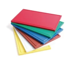 Schneidebrett mit Saftrille Gastro-M GN 1/1 gelb