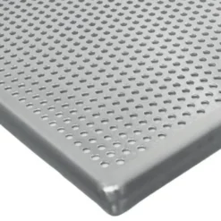 Schneider Alu-Backblech mit 3 mm Lochung 600 x 400 mm, 90° Ränder