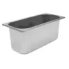 Schneider Edelstahl Eisbehälter 6,3 l, 360 x 165 x 150 mm