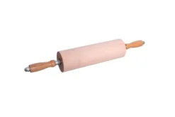 Schneider Holz Teigrolle mit Holzgriffen und Präzisionskugellager 30 cm
