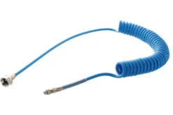 Schneider PU Spiralschlauch für Gebäcksprüher 300-400 cm ausziehbar, blau