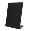Schneider PVC DIN A4 Tischaufsteller-Set schwarz, L-Form