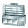 Selbstbedienungskühlvirtrine PROFI mit zwei Schubladen 2000x700x2000 - 5x GN 1/1