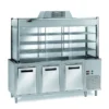 Selbstbedienungskühlvitrine PROFI 1500x700x2000 - 4x GN1/1