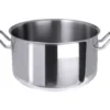 Serie 2000 Flacher Fleischtopf mit Edelstahlgriffen, Durchmesser 45cm 44 Lt.