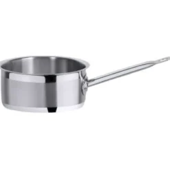 Serie 2200 Flache Stielkasserolle mit Rohrgriff, Durchmesser 16 cm Inhalt 1,5 Lt.