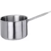 Serie 2100 Hohe Stielkasserolle mit Rohrgriff, Boden Durchmesser 18cm Inhalt 4Lt.