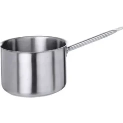 Serie 2100 Hohe Stielkasserolle mit Rohrgriff, Boden Durchmesser 12cm Inhalt 1.2Lt.